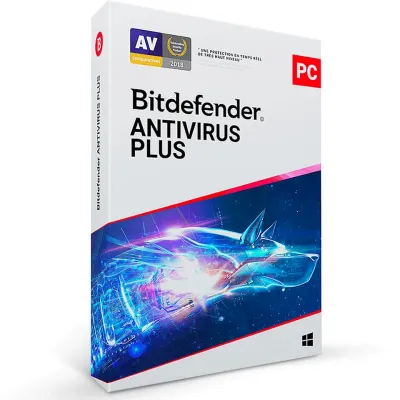 Bitdefender Antivirus Plus 防毒軟體 1U2Y/ 3U2Y / 5U2Y - 1 裝置 2 年