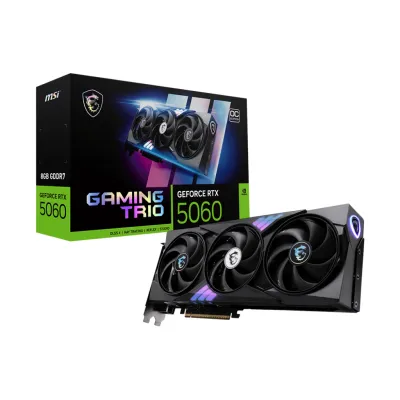 MSI 微星 GAMING TRIO OC GeForce RTX 5060 顯示卡 8G GDDR7 OC