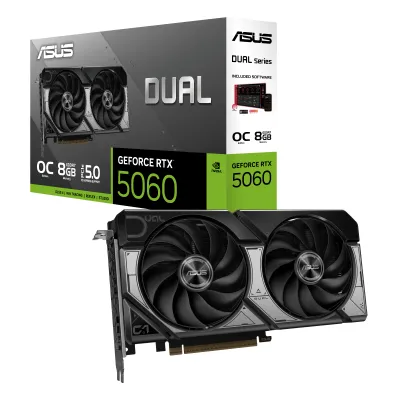 【八週年大激減】ASUS 華碩 Dual GeForce RTX 5060 顯示卡 8GB GDDR7 OC