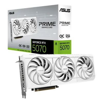 ASUS 華碩 PRIME GeForce RTX 5070 12GB White OC 顯示卡