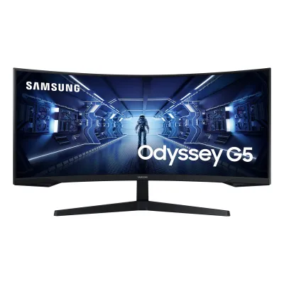 Samsung Odyssey G5 34" UHD 165hz 1000R 曲面電競顯示器 (LC34G55TWWCXXK)