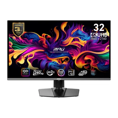 MSI MPG321URX 32" MONITOR  量子點電競顯示器 (4K UHD 240Hz 0.03ms 10 bits ClearMR 13000 True Black 400 )