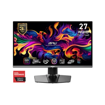 MSI 微星 MPG271QRX QD-OLED  MONITOR 電競 顯示器 (27" 360Hz 2K WQHD QD-OLED 0.03ms ClearMR 13000 TYPE-C ) - 2560 x 1440