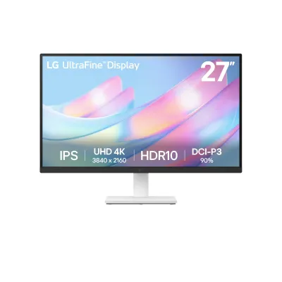 LG UltraFine™ 27US500-W 顯示器 27" 4K UHD IPS HDR10 - 3840 x 2160 白色