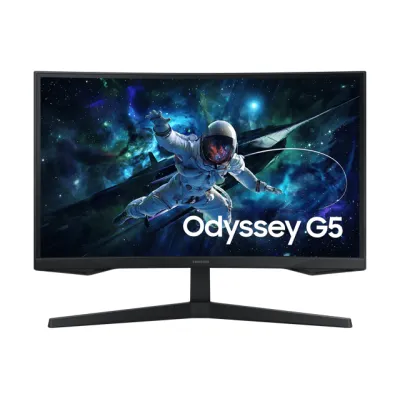 Samsung 三星 27" Odyssey G5 電競顯示器 27" / WQHD / 165Hz / VA / Curved 1000R / HDR10 / FreeSync-2560 x 1440
