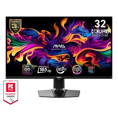 MSI 微星 MAG 321UP QD-OLED MONITOR  電競顯示器 4K UHD 165Hz QD OLED 0.03ms 10 bits