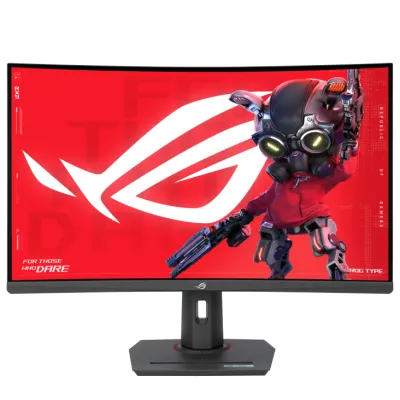 ASUS 華碩 ROG Strix XG32WCMS 曲面電競顯示器 (32吋 / WQHD [2560 x 1440] / 280Hz / 1ms / Fast VA / HDR10 / Curved 1500R / Adaptive-Sync / Type-C 15W)