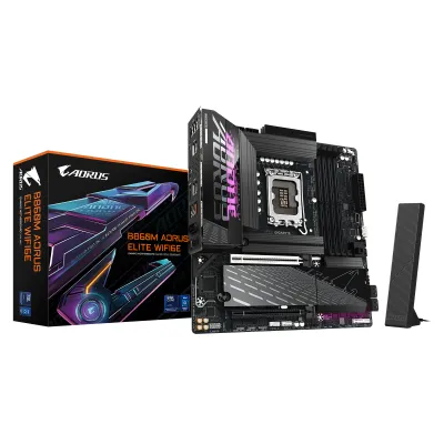 GIGABYTE 技嘉 B860M AORUS ELITE WIFI6E MATX 主機板