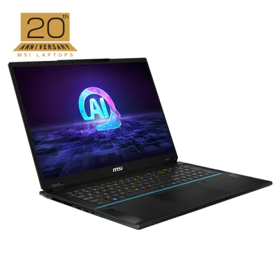 MSI STEALTH 18 AI STUDIO A1VHG 20週年特別版 Gaming Notebook 電競手提電腦  U9 185H / RTX4080 / 64GB / 2TB 18" UHD+ MiniLED 120Hz
