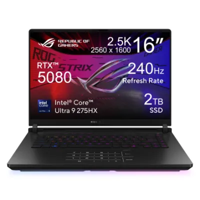 ASUS ROG Strix Scar 16 (2025) G635LX RW162W / RW164W 電競手提電腦 U9 275HX RTX5090/5080 32GB RAM 2TB SSD 16" 240Hz QHD+ MiniLED - G635LW-RW164W (5080)