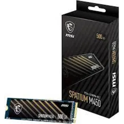 MSI SPATIUM M450 M.2 PCI-E 4.0 SSD 500GB 固態硬碟 (3600MB/s) - 500GB