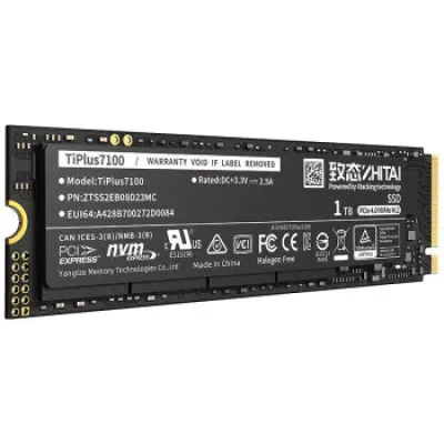ZhiTai TiPlus 7100 2TB PCIe4.0 NVMe M.2 SSD (7000 MB/s)
