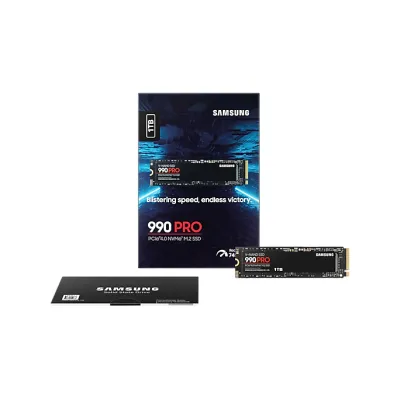 【八週年大激減】Samsung 990 PRO PCIe 4.0 NVMe M.2 SSD  固態硬碟(7450 MB/s) 不含散熱片 - 不含散熱片 / 1TB