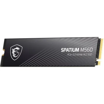 MSI 微星 SPATIUM M560 SSD 固態硬碟 PCIe 5.0 NVMe M.2 2280 10,300mb/s - 1TB