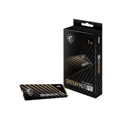 【八週年大激減】MSI 微星 SPATIUM M470 PRO SSD 固態硬碟 PCIe 4.0 NVMe M.2 2280 - 1TB