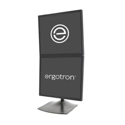 Ergotron DS100 Dual-Monitor Desk Stand, Vertical 垂直桌面雙螢幕顯示器支架