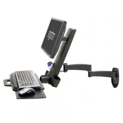 ERGOTRON 200 系列組合臂 - 黑色