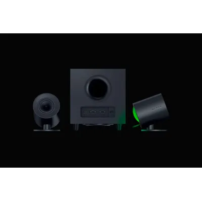 Razer Nommo V2 2.1 電腦遊戲喇叭與有線重低音揚聲器