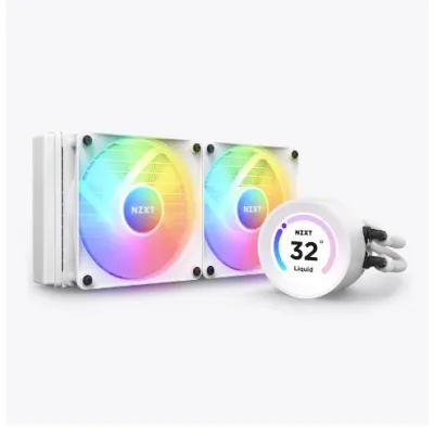 NZXT Kraken Elite 240mm RGB AIO Dsplay 水冷散熱器 (White Edition)