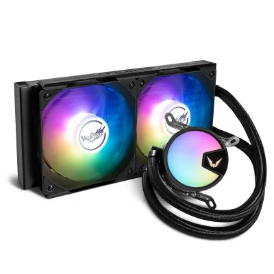 VALKYRIE A240 ARGB 240mm Liquid CPU Cooler - 黑色