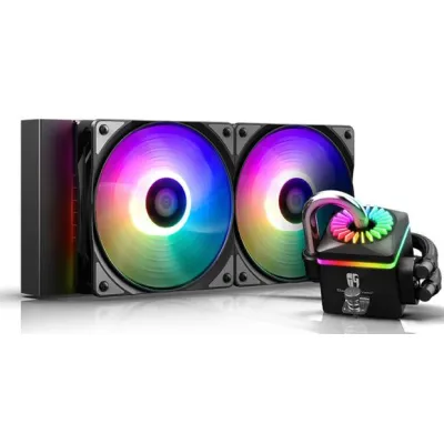 DEEPCOOL LE520 ARGB 240mm 水冷散熱器 - 黑色
