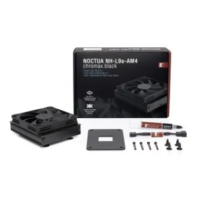 Noctua NH-L9a-AM4 chromax.black 風冷散熱器 AMD CPU 適用 AM4