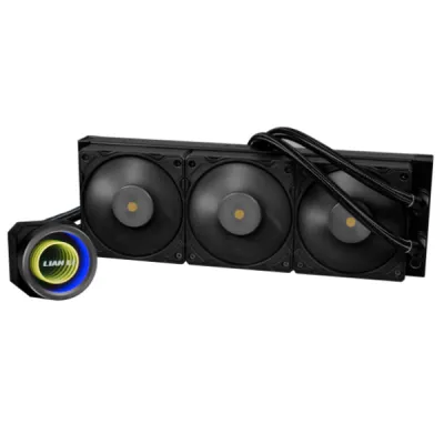 LIAN LI 聯力 GALAHAD II TRINITY PERFORMANCE 360 水冷散熱器 360mm AIO - 黑色 / 菊花鏈散熱器風扇