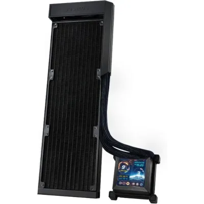 LIAN LI 聯力 HYDROSHIFT LCD 360N Radiator Only, No Fan (黑/白) - 黑色