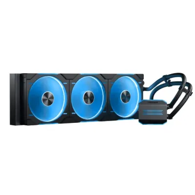 Phanteks GLACIER ONE 420D30 D-RGB AIO 360mm 水冷散熱器 (黑/白) - 黑色