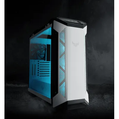 ASUS TUF Gaming GT501 White Edition 強化玻璃側板 ATX CASE