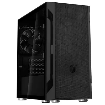 SilverStone FARA H1M MATX Case 鋼製蜂巢格紋設計