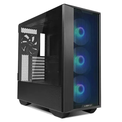 Lian Li Lancool 3 RGB Mesh ATX Case(黑/白) - 黑色