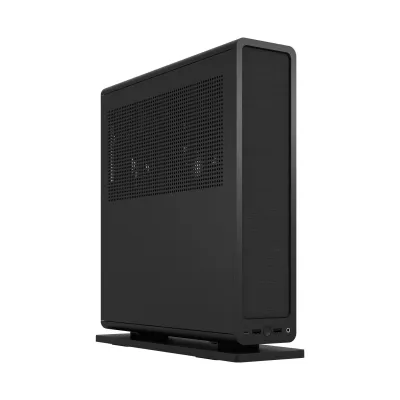 Fractal Design Ridge Mini ITX Case 機箱 (黑/白) - 黑色