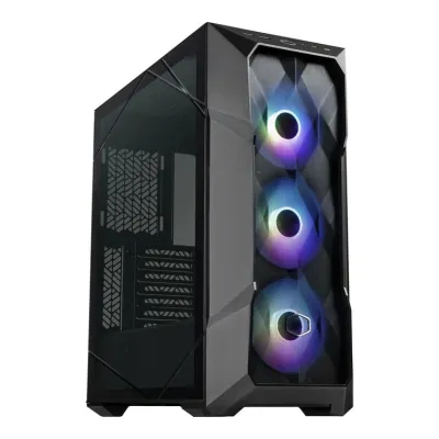 Cooler Master MasterBox TD500 Mesh V2 ATX 機箱 - Black 黑色 / White 白色 - 黑色