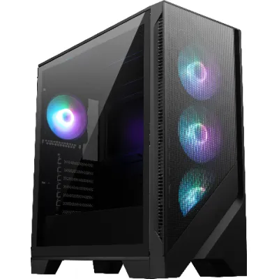 MSI 微星 MAG FORGE 320R AIRFLOW ATX 機箱 - 黑色
