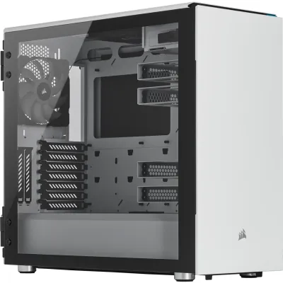 CORSAIR Carbide Series 678C EATX中塔靜音機箱 - 白色