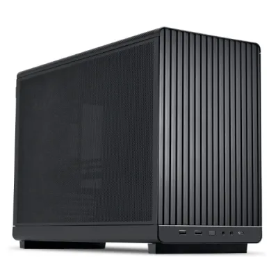 LIAN LI 聯力 Dan Case A3 MATX CASE 機箱 黑/白/木色 - 黑色 / 鋼板