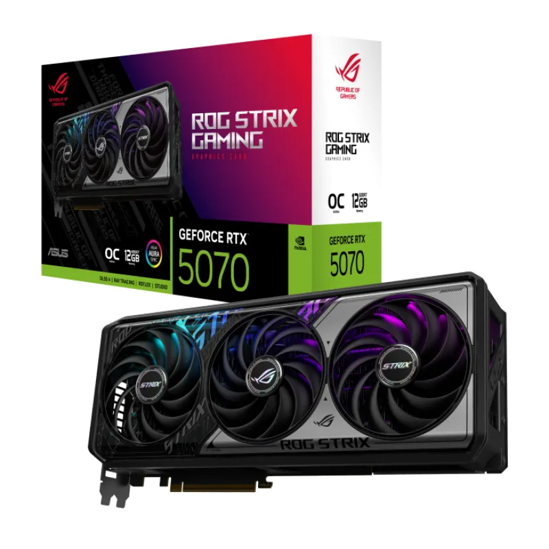 ASUS 華碩 ROG Strix GeForce RTX 5070 12GB GDDR7 OC 顯示卡