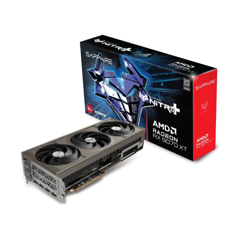 SAPPHIRE Nitro+ AMD Radeon RX 9070 XT 顯示卡 16GB OC