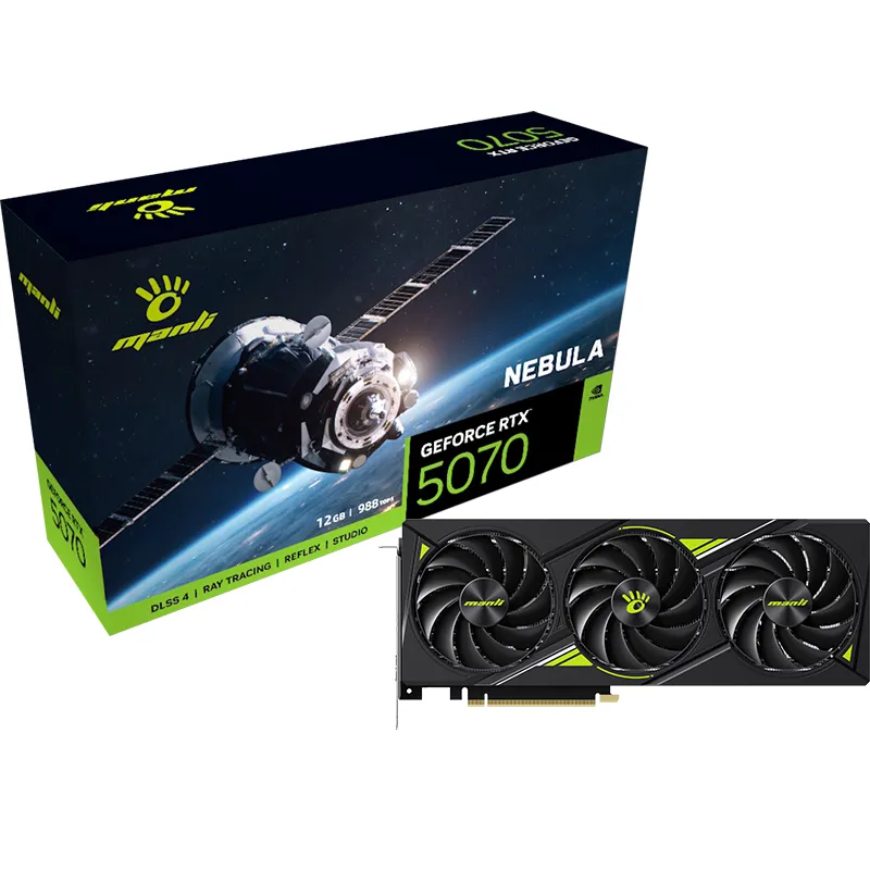 Manli Nebula GeForce RTX 5070 顯示卡 12GB GDDR7