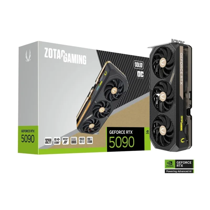 ZOTAC 索態 GAMING GeForce RTX 5090 SOLID OC 32G