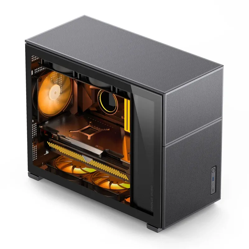 Jonsbo D31 MESH Case 機箱 黑/白 (JONSBO-D31-MESH) - 黑色