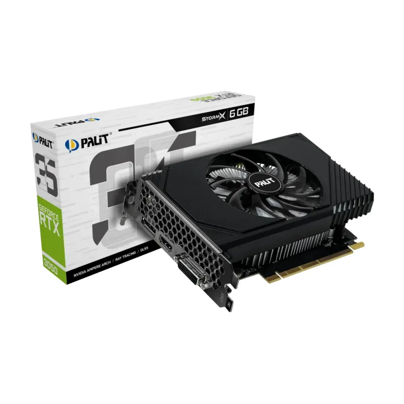 Palit StormX GeForce RTX 3050 6G GDDR6 顯示卡