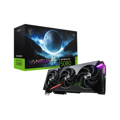 MSI 微星 GeForce RTX 5080 16GB VANGUARD SOC 顯示卡