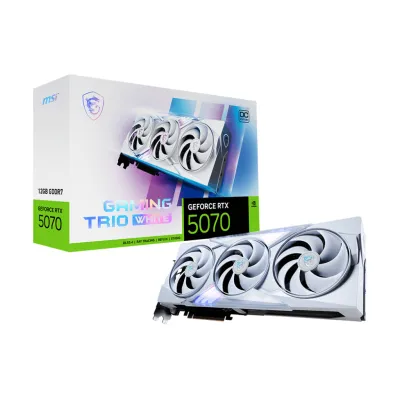 MSI 微星 GeForce RTX 5070 12GB GAMING TRIO OC 白色顯示卡