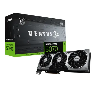MSI 微星 GeForce RTX 5070 12G VENTUS 3X OC 顯示卡