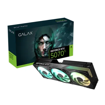 GALAX GeForce RTX 5070 Ti EX Gamer 1-click OC 16GB 顯示卡 - 黑色