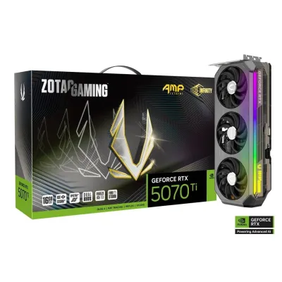 ZOTAC GAMING GeForce RTX 5070 Ti AMP Extreme INFINITY 16GB 顯示卡