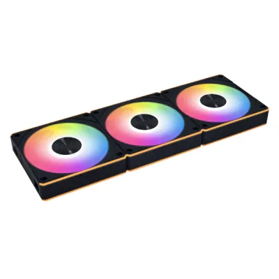 LIAN LI 聯力 UNI FAN CL Wireless Reverse Blade 120mm 3 in 1 反向風扇套裝 - Black 黑色