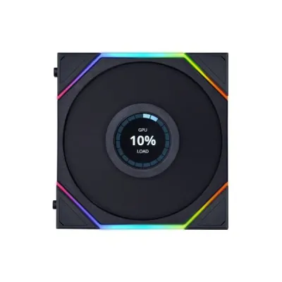 LIAN LI 聯力 UNI FAN TL LCD 120mm 單風扇 -  Black 黑色 【沒有附控制器】